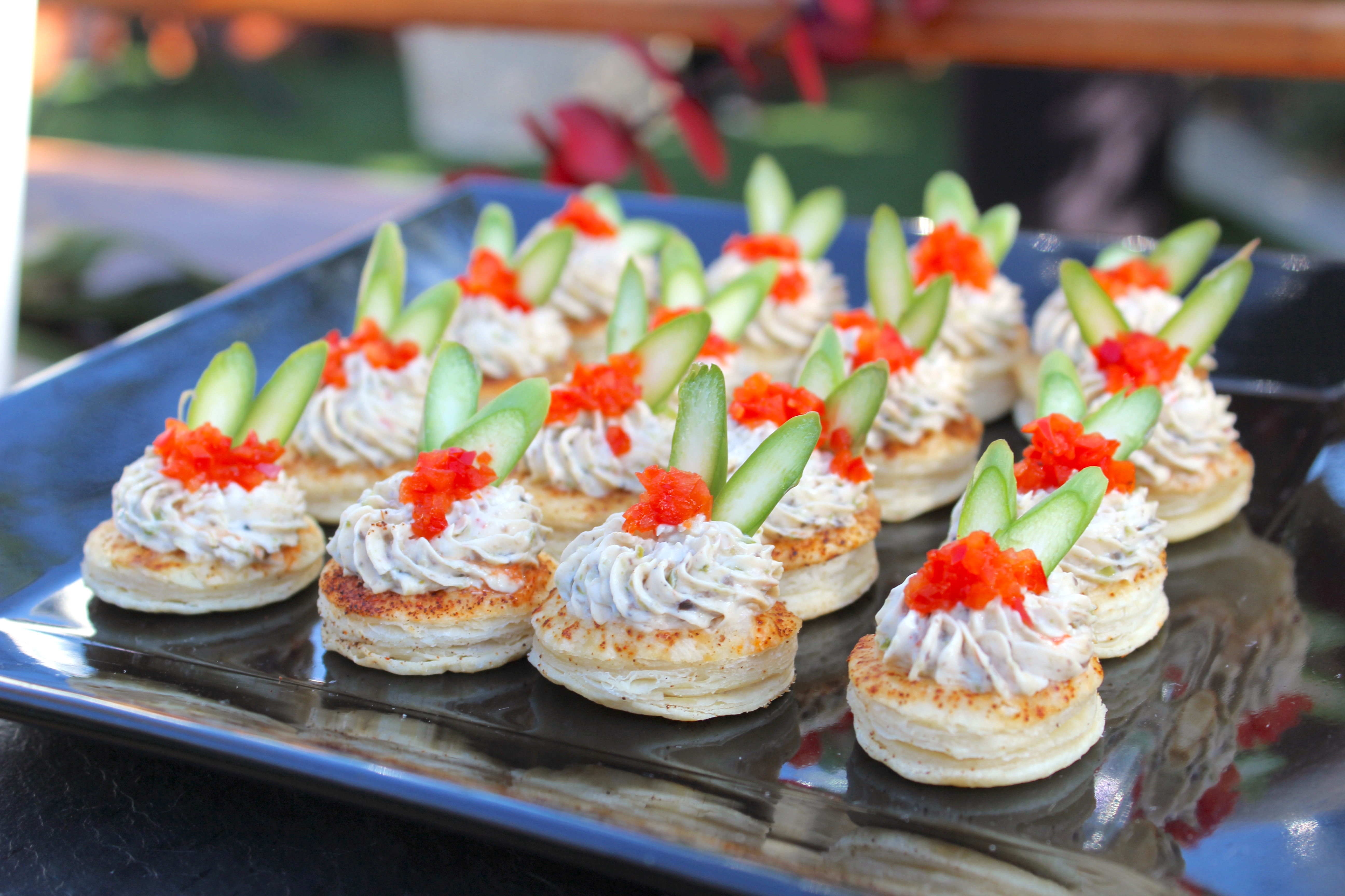 Hors D'Oeuvres Room Temperature and Cold Bite Catering Los Angeles